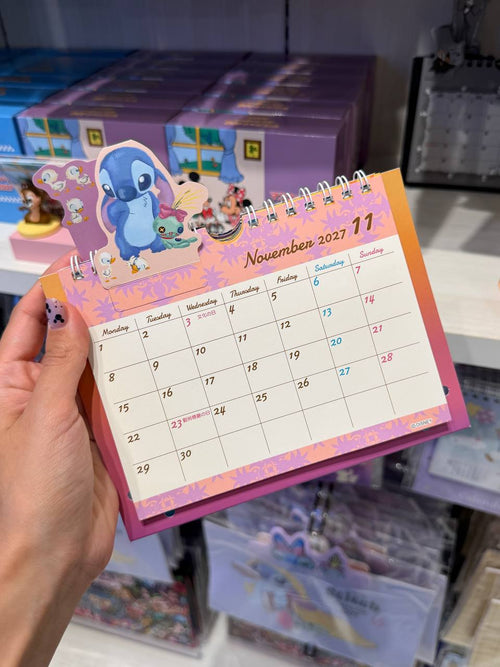 Calendario de Escritorio Stitch 2027