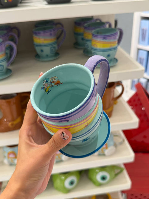 Taza Alicia en el País de las Maravillas con Platillo