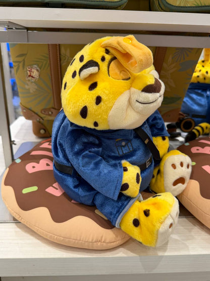 Peluche Leopardo 2 en 1 con Cojín de Viaje