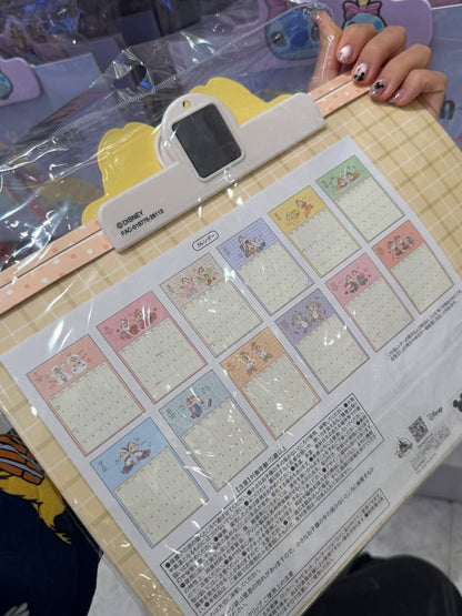 Calendario de Refrigerador Chip y Dale 2027