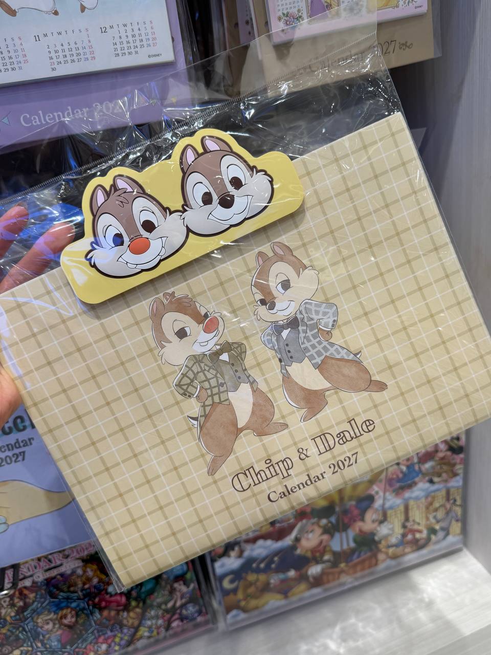 Calendario de Refrigerador Chip y Dale 2027