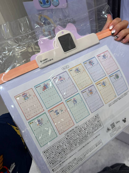 Calendario Stitch para el Refri 2027