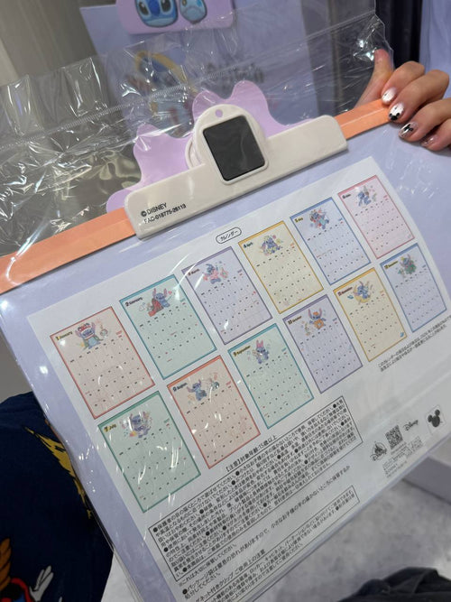 Calendario Stitch para el Refri 2027