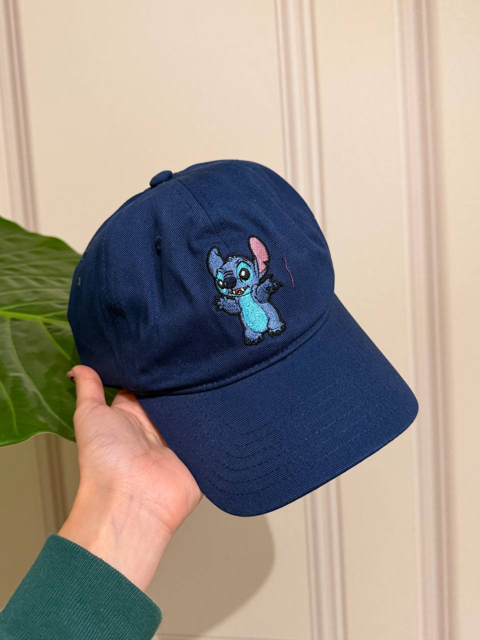 Gorro Stitch Bordado Azul Marino