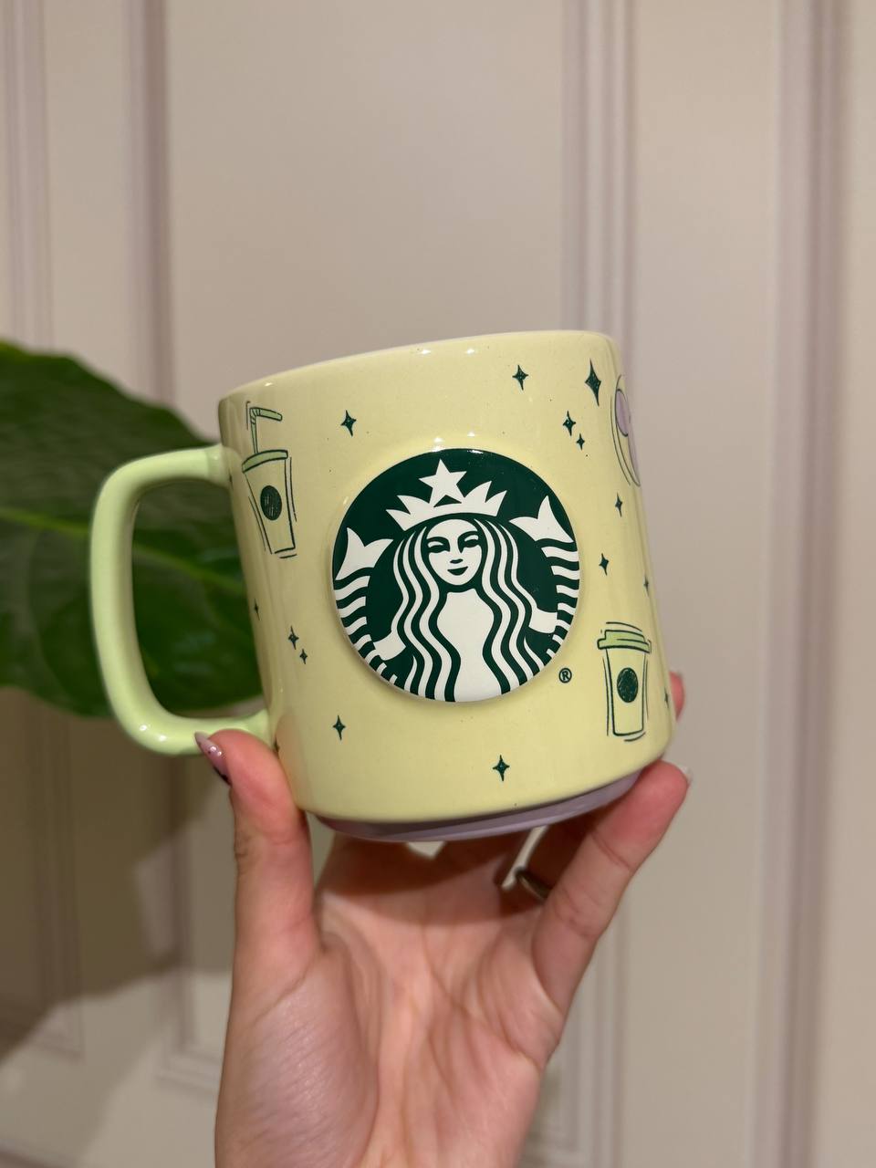 Tazón Starbucks Castillo WDW Verde Claro