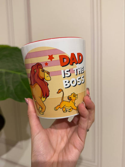 Tazón Best Dad Simba El Rey León