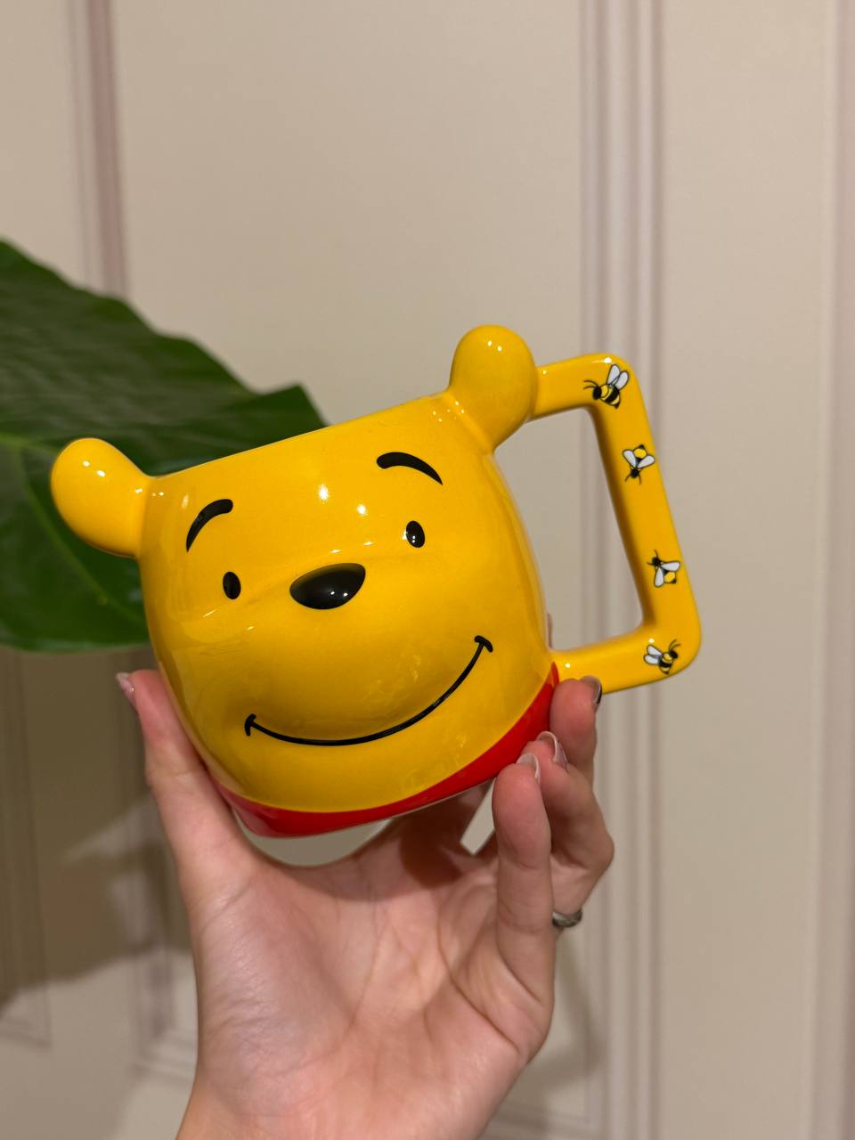 Tazón Winnie Amarillo con Abejas