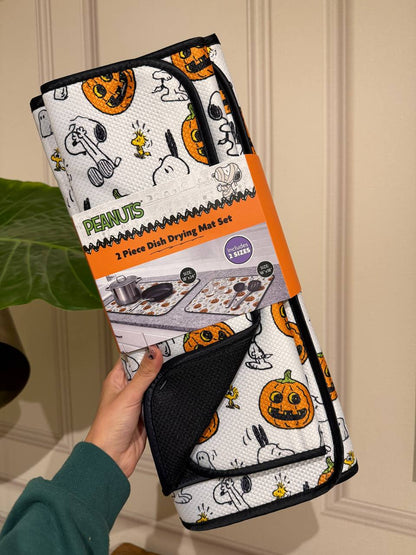 Set de Mats de Cocina Snoopy con Calabazas
