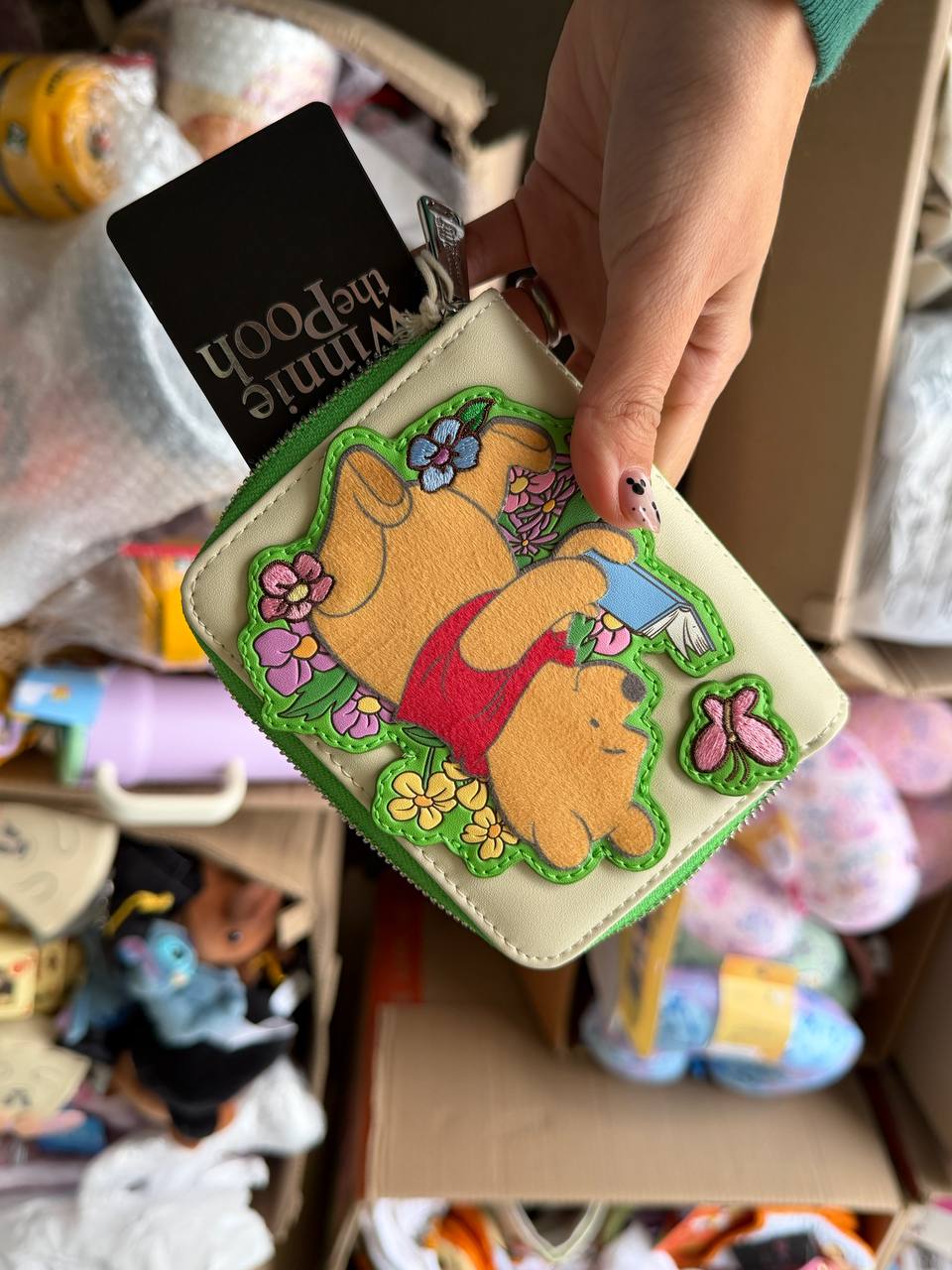 Billetera Winnie Pooh Flores