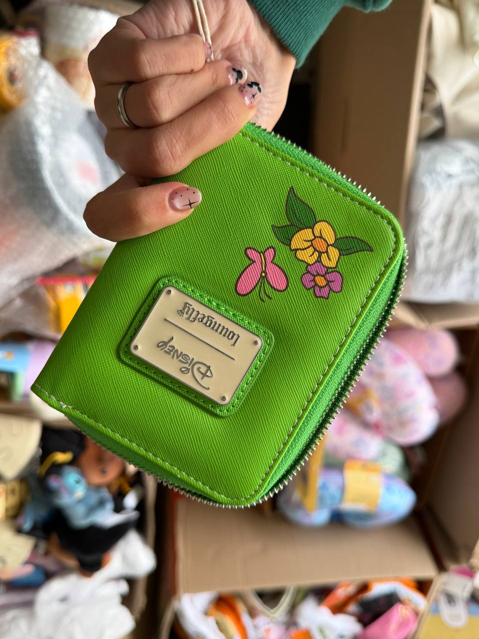 Billetera Winnie Pooh Flores