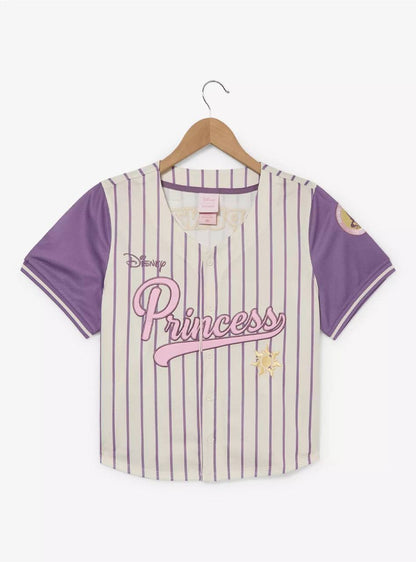 Polera Rapunzel Princess Rayas Moradas