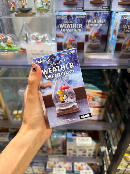 Figura Sorpresa Snoopy Weather Terrarium