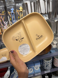 Plato Snoopy Beige Peanuts
