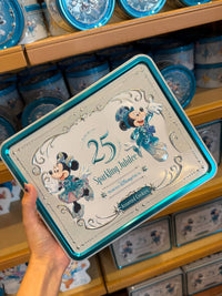 Caja Metálica Mickey y Minnie 25 Aniversario
