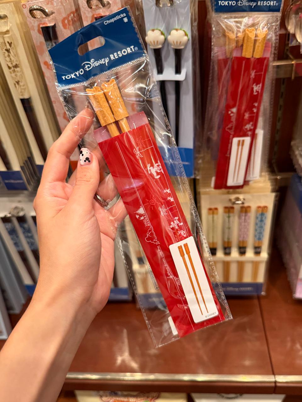Palillos Disney Resort Rojos
