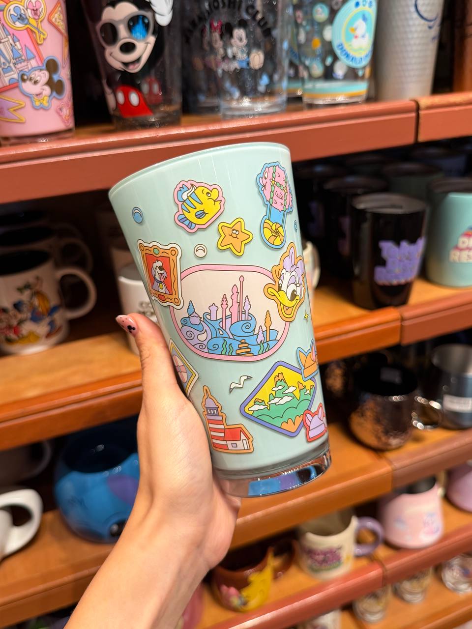 Vaso Donald Duck Diseño de Viaje Disney Tokyo