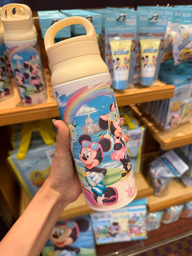 Botella Mickey y Minnie Arcoíris Disney