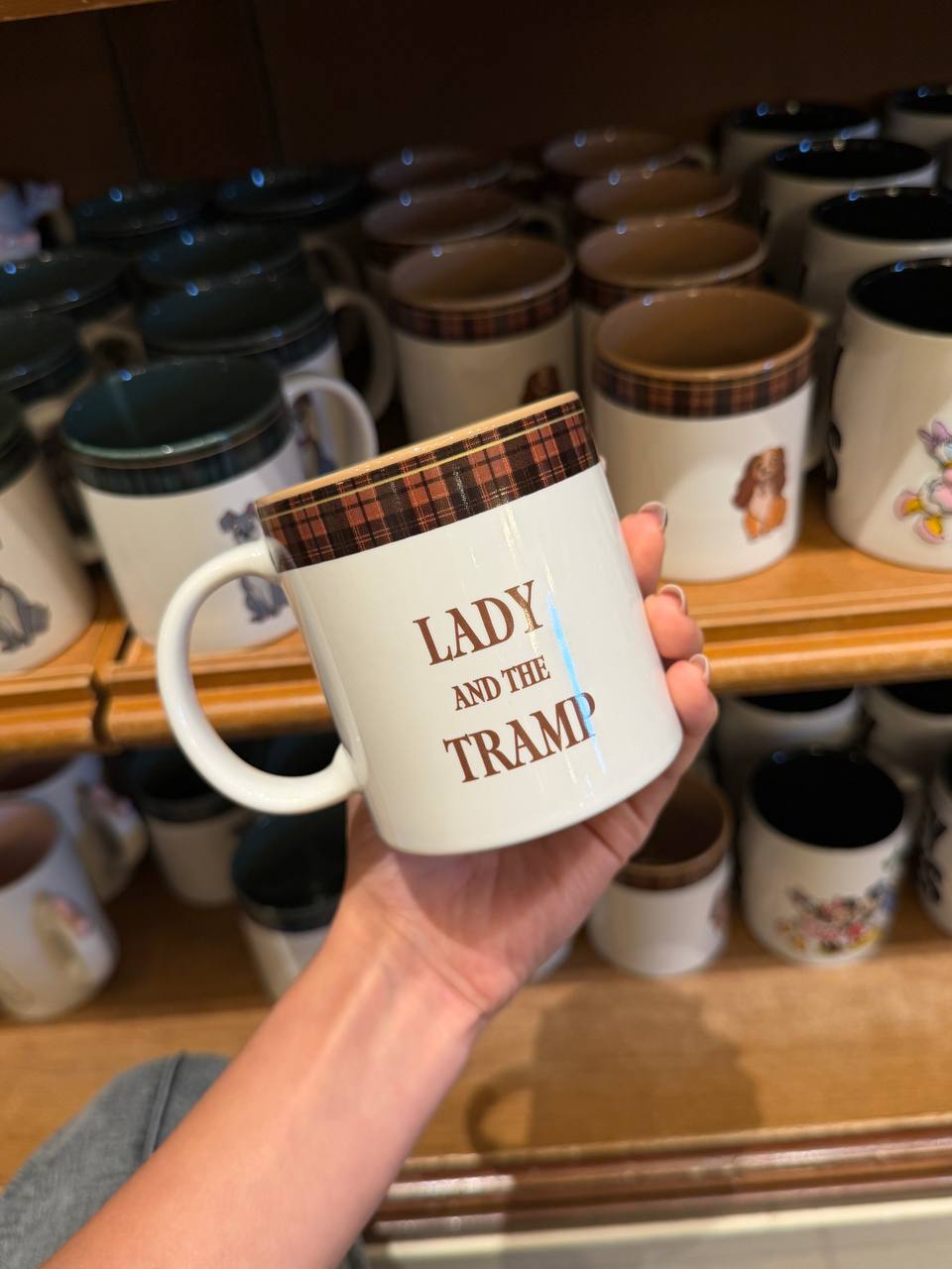 Tazón Lady con Borde a Cuadros