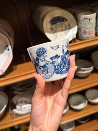 Taza Mickey Azul y Blanca Disney