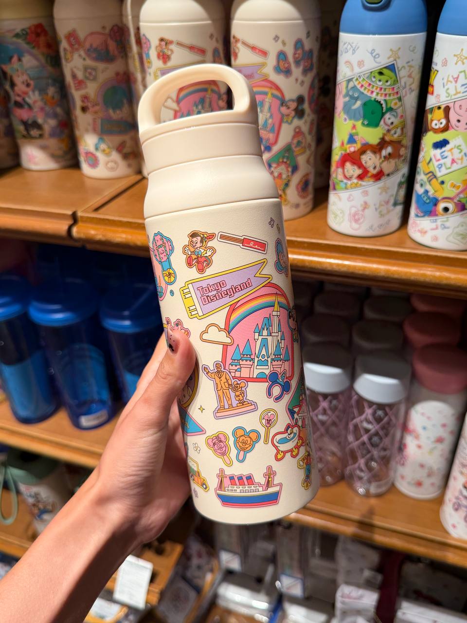 Botella Mickey y Minnie Disney Viajes