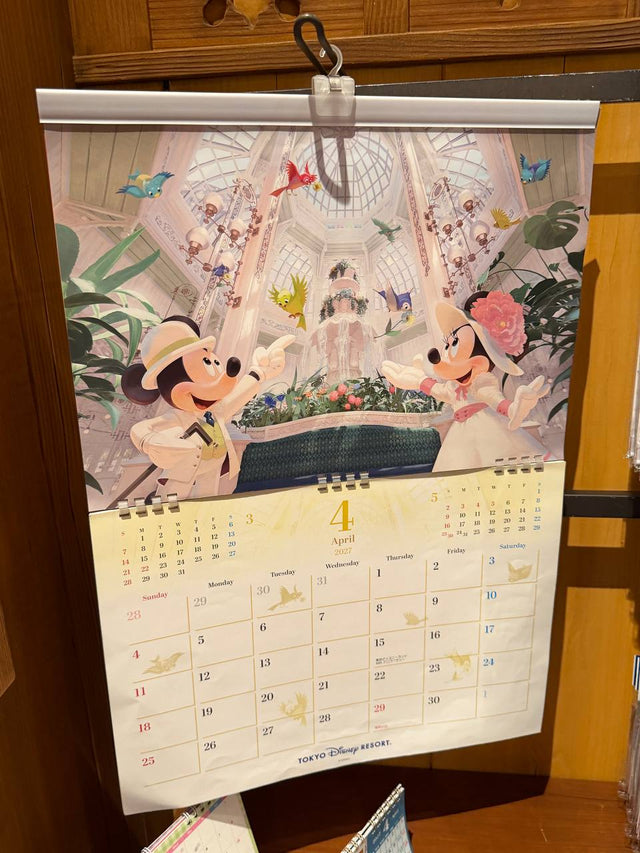 Calendario de Pared Mickey y Minnie Disney 2027
