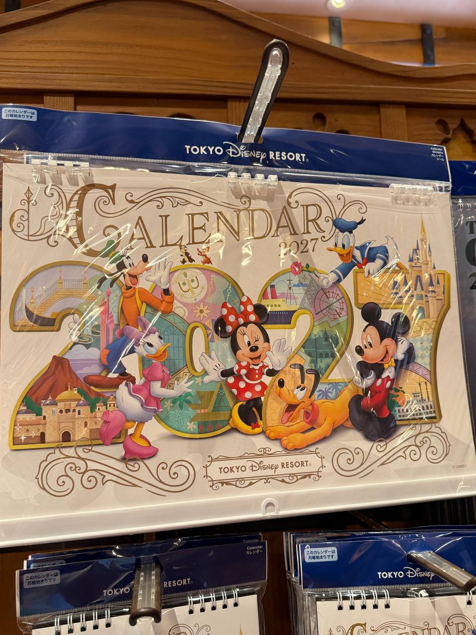 Calendario de Pared Mickey y Minnie Disney 2027
