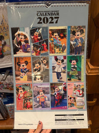 Calendario de Pared Mickey Tokyo Disney 2027
