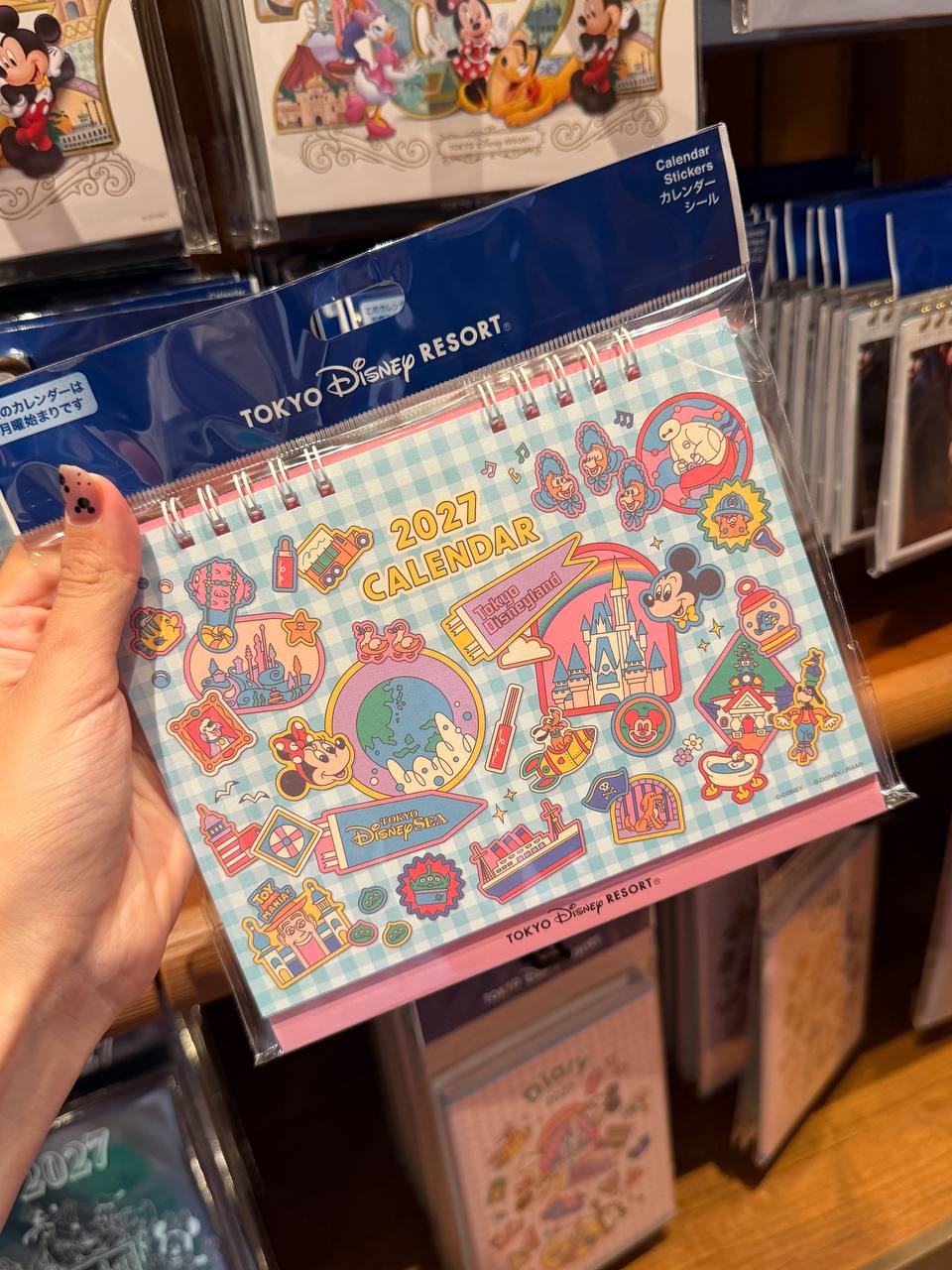 Calendario de Escritorio Disney Tokyo 2027