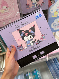 Calendario Kuromi Morado 2027