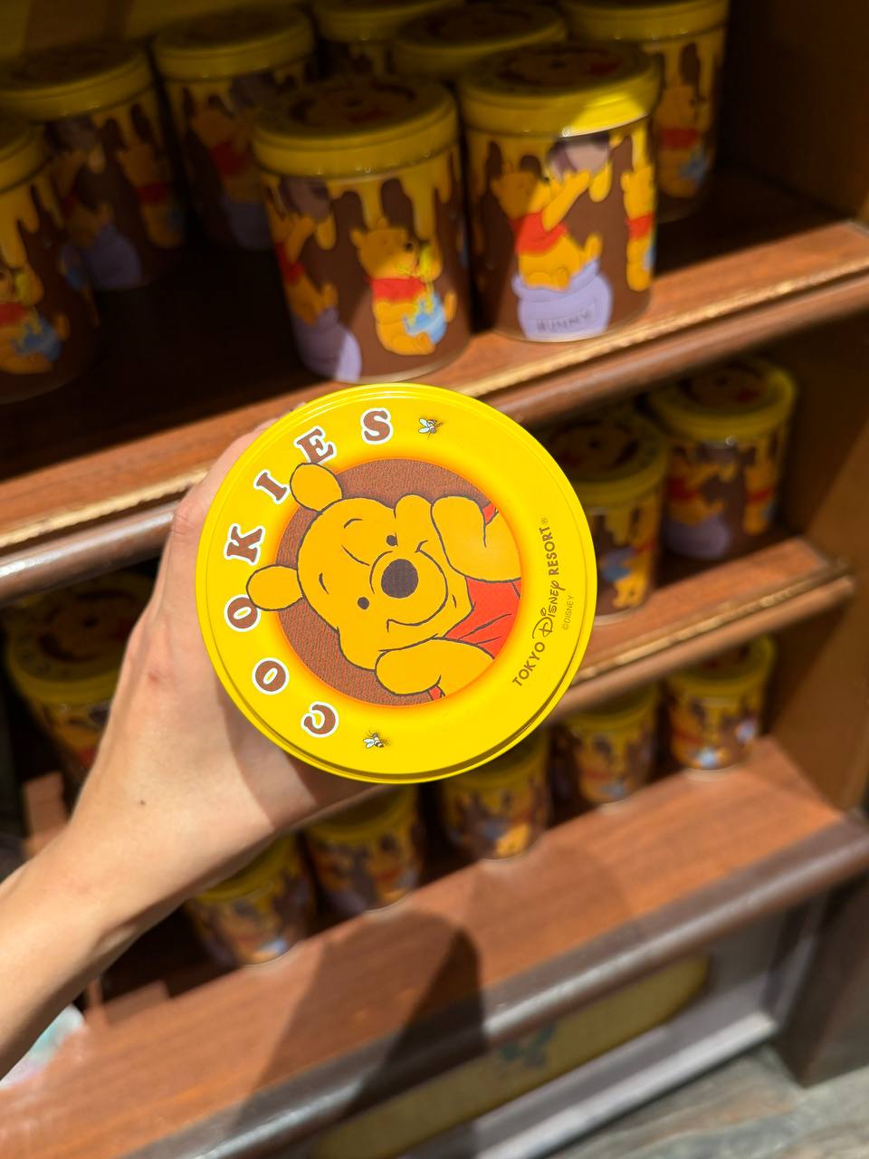 Caja Metálica Winnie Diseño Miel