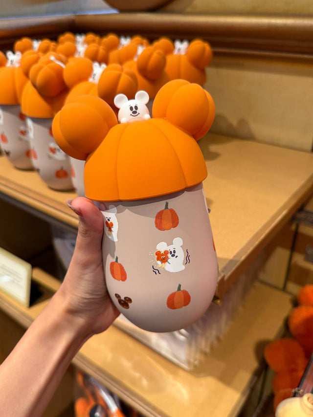 Vaso Mickey Halloween con Tapa
