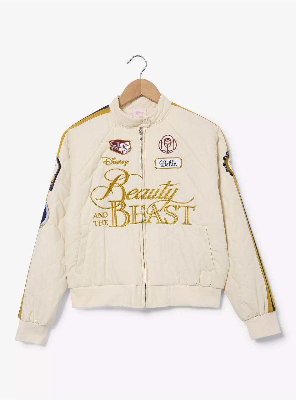 Chaqueta Bella y la Bestia Bordada