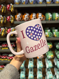Tazón Gazelle Zootopia Corazón Morado