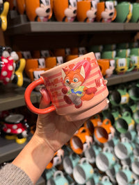 Tazón Nick Wilde Zootopia Rayas Rosadas