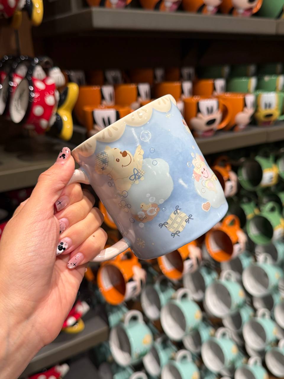 Tazón Winnie the Pooh Celeste con Diseño de Ígor