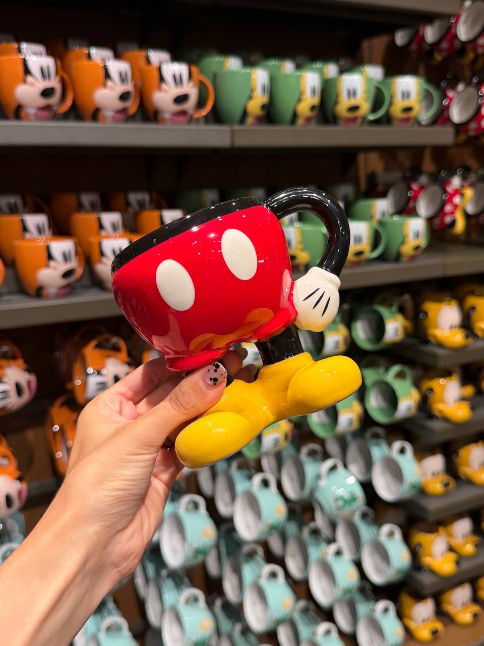 Tazón Mickey Mouse con Zapatos Amarillos