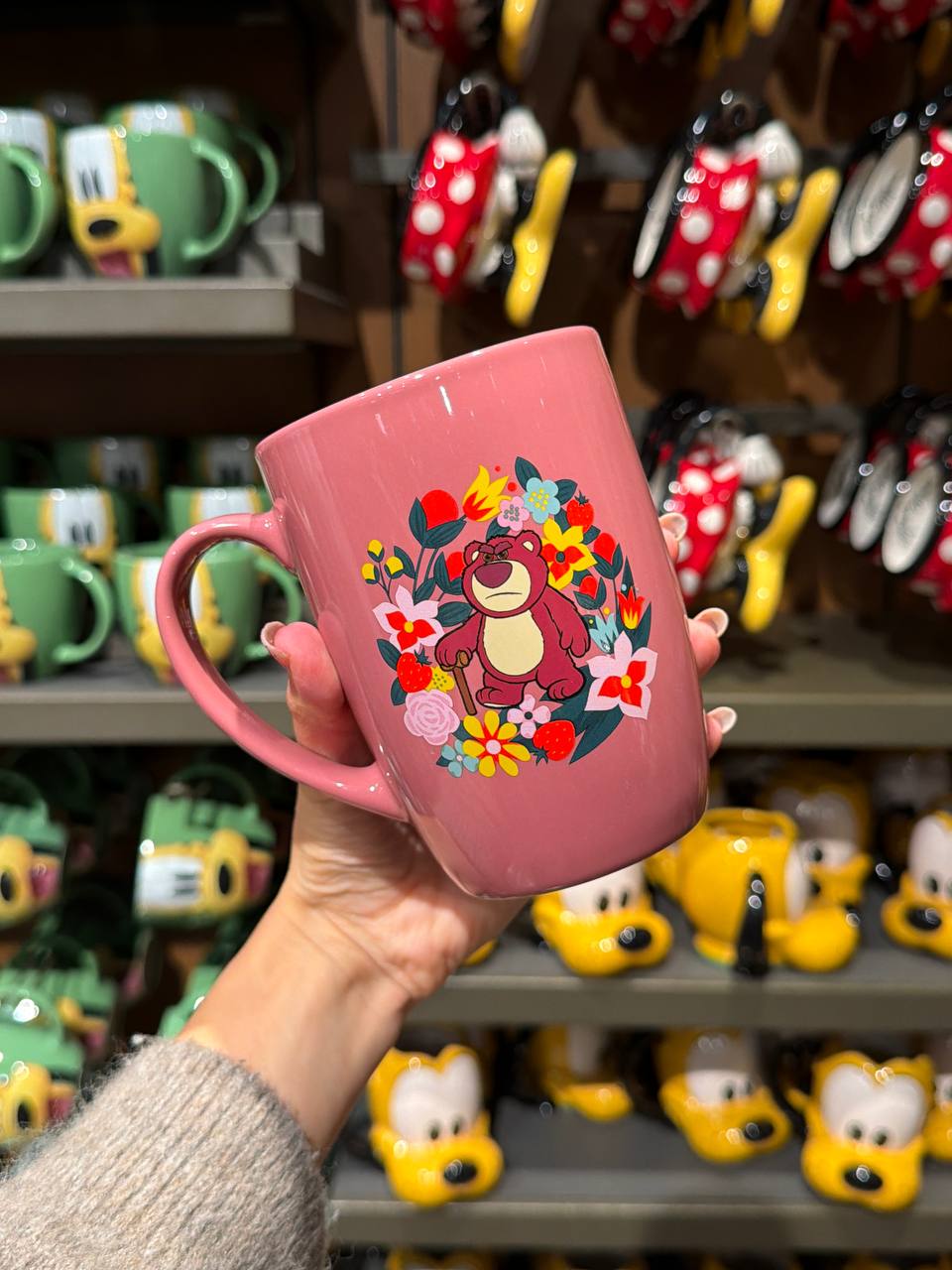 Tazón Lotso Rosado con Corazón
