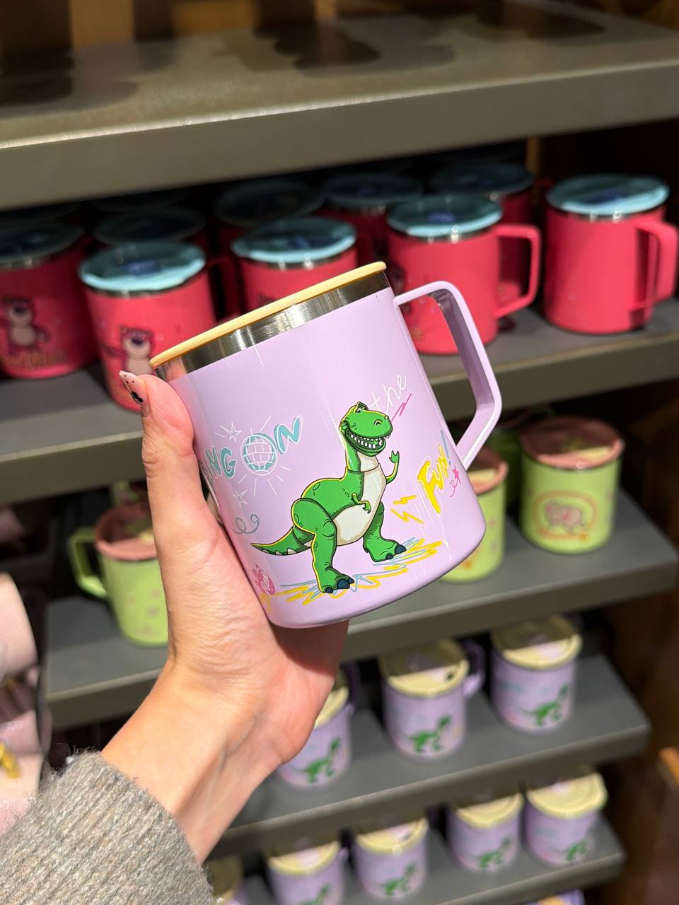 Vaso Térmico Rex Toy Story Lila