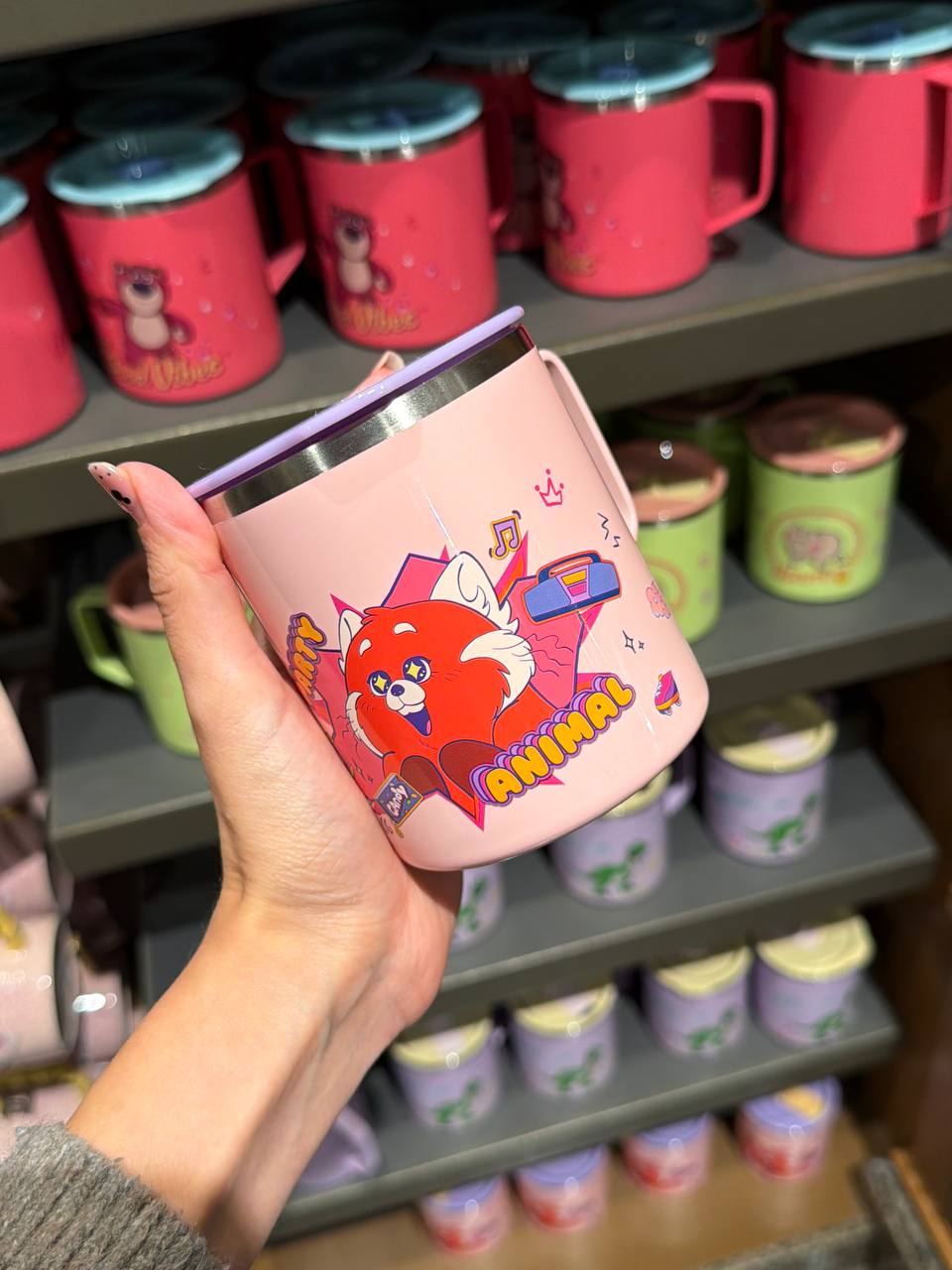 Vaso Térmico Turning Red Mei Lee Rosado