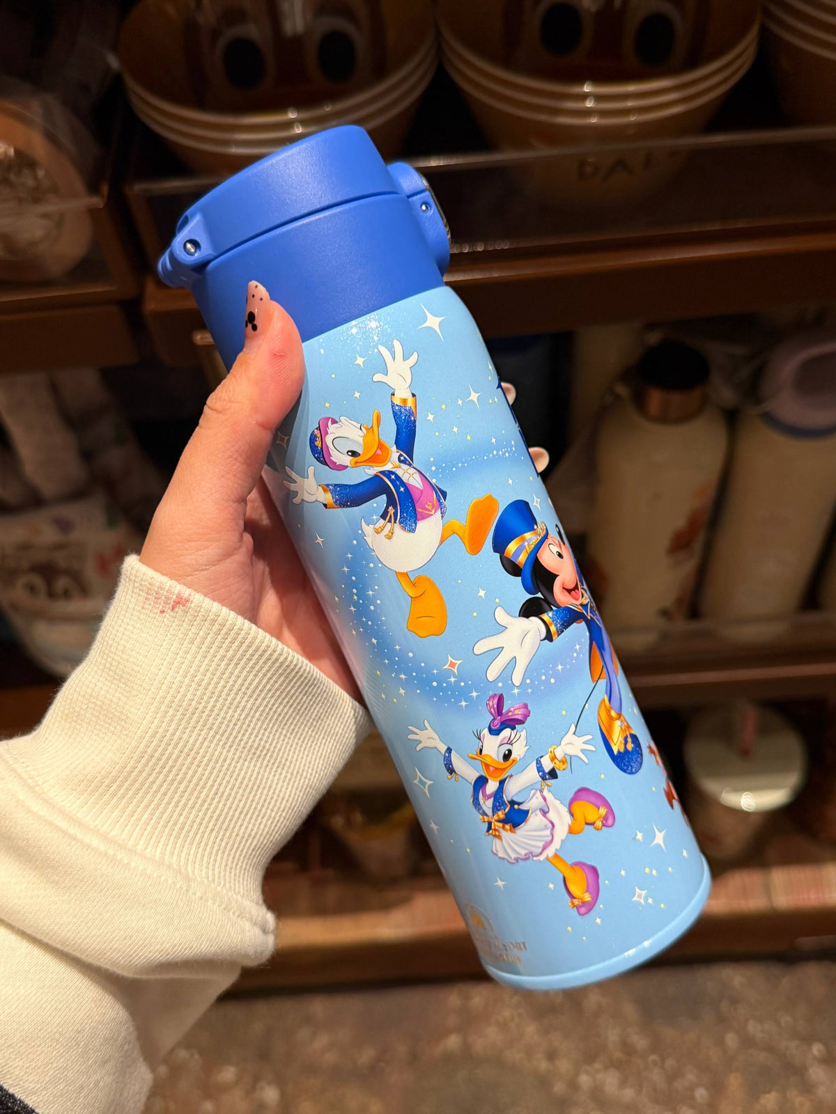 Botella Goofy y Mickey 10th Aniversario Shanghai