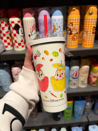 Vaso Térmico Chip y Dale con Diseño de Ensalada