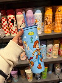 Vaso Toy Story con Woody y Bo Peep