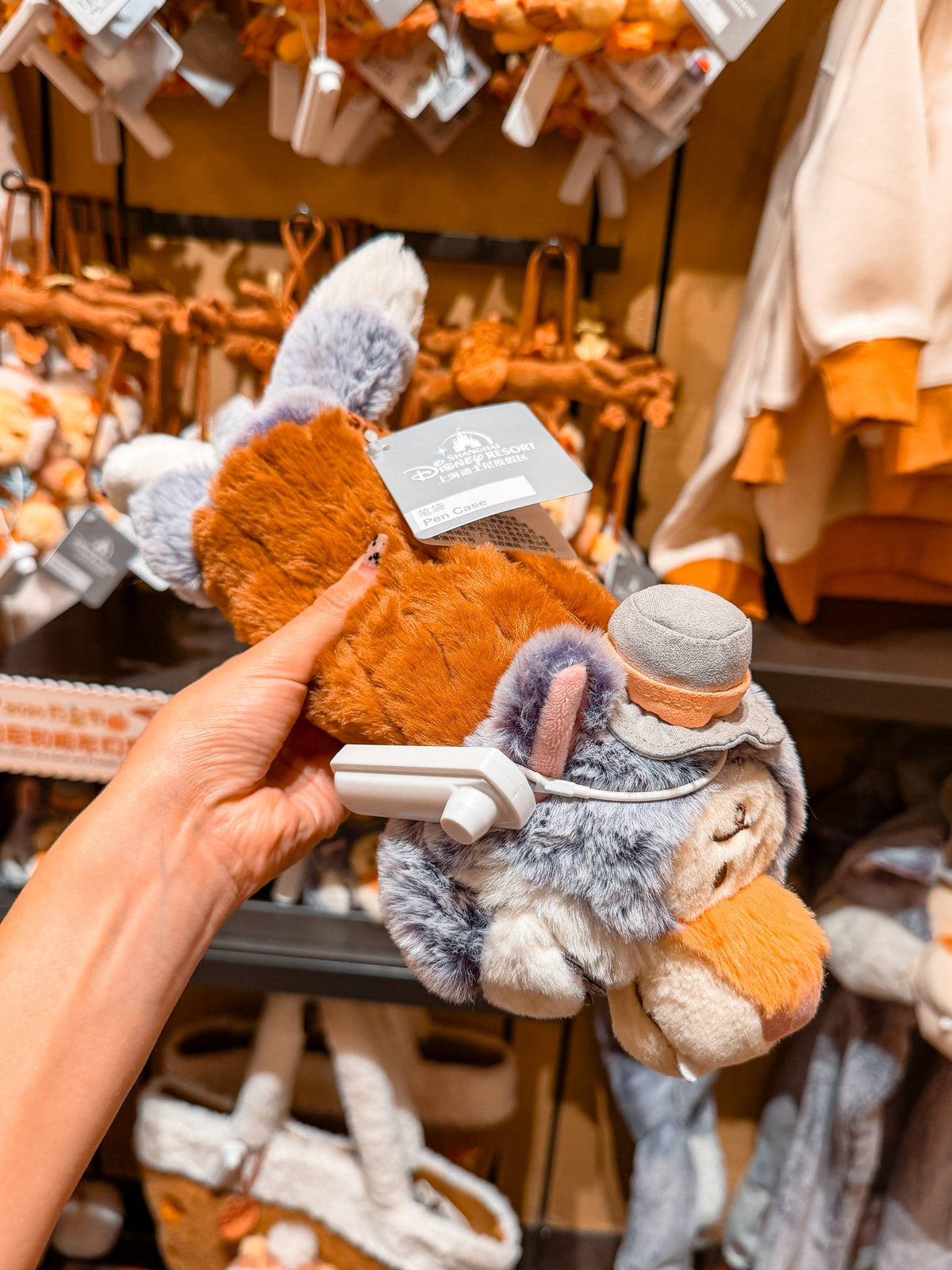 Estuche Tigger con Capucha Gris