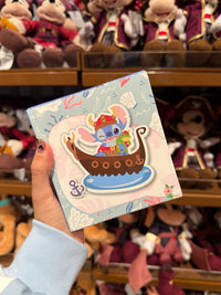 Figura Stitch Pirata en Barco