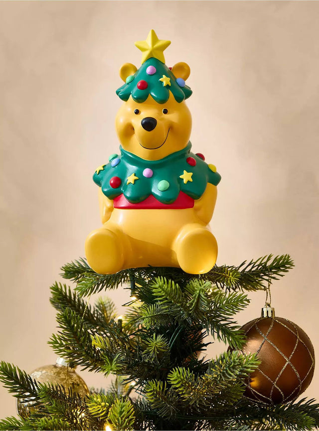 Estrella de Navidad Winnie the Pooh con Árbol Verde