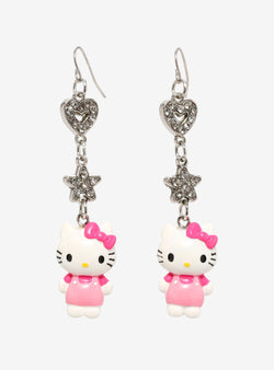 Aretes Hello Kitty Bling - Sanrio