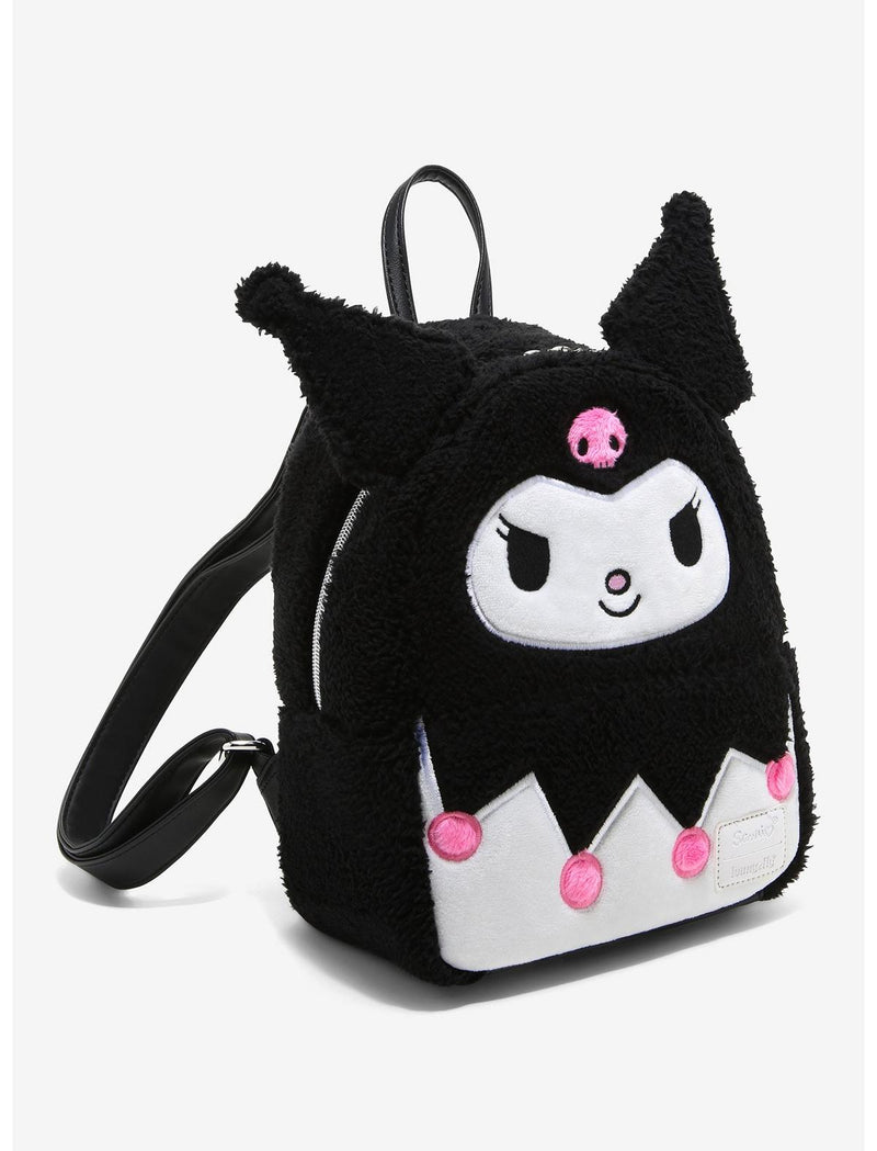 Mochila Loungefly Kuromi Fuzzy