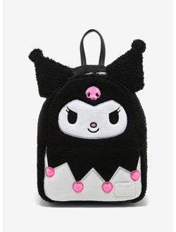 Mochila Loungefly Kuromi Fuzzy