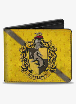 Billetera Hufflepuff Escudo - Harry Potter