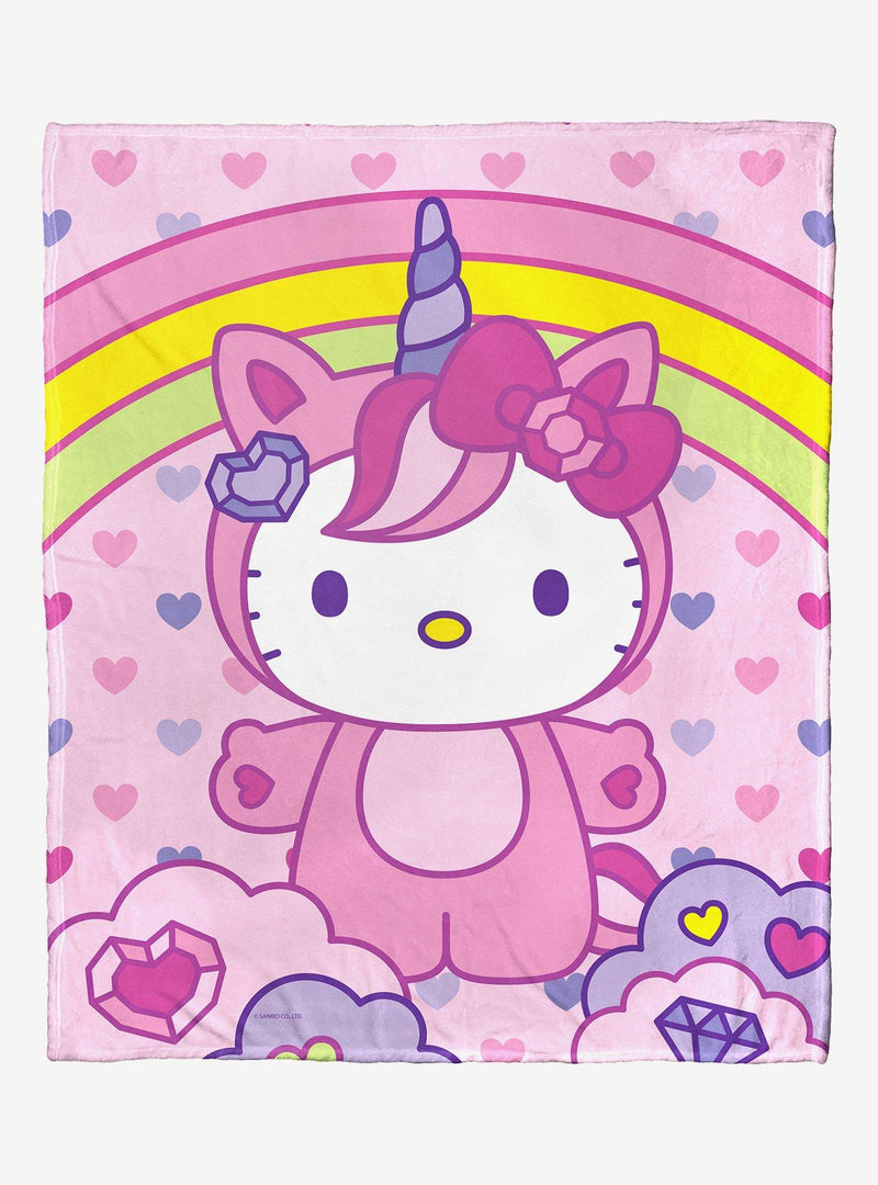 Manta Hello Kitty Love And Unicorns - Sanrio